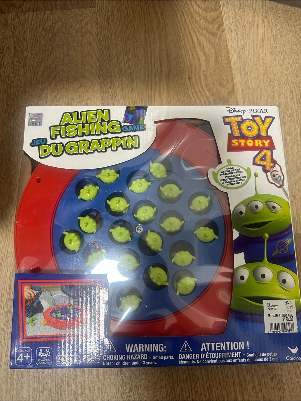 Disney Toy Story 4 Alien Fishing Game - Red, Blue & Green